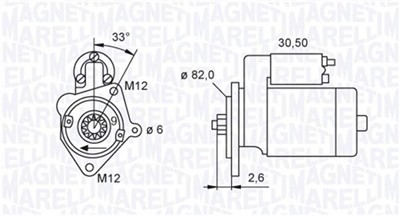 MAGNETI MARELLI 063721392010 Číslo výrobce: MQS1392. EAN: 8001063869834.