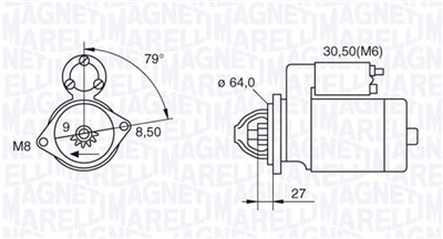 MAGNETI MARELLI 063280045010 Číslo výrobce: MSN8045. EAN: 8001063464046.