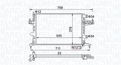MAGNETI MARELLI 350213829000 Číslo výrobce: BM829. EAN: 8001063318370.