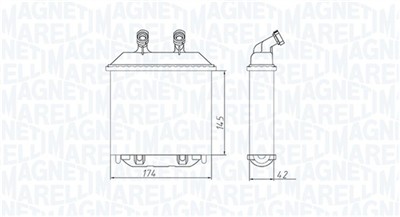 MAGNETI MARELLI 350218415000 Číslo výrobce: BR415. EAN: 8050947001303.