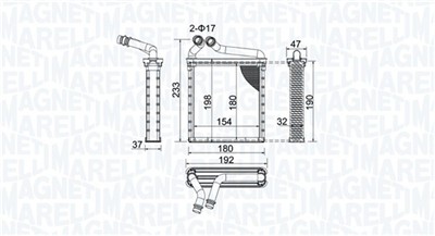MAGNETI MARELLI 350218442000 Číslo výrobce: BR442. EAN: 8050947023916.