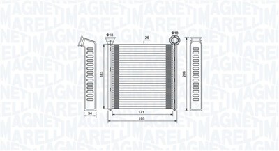 MAGNETI MARELLI 350218448000 Číslo výrobce: BR448. EAN: 8050947023824.