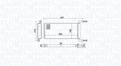 MAGNETI MARELLI 350218451000 Číslo výrobce: BR451. EAN: 8050947023145.