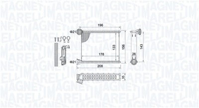 MAGNETI MARELLI 350218459000 Číslo výrobce: BR459. EAN: 8050947001082.
