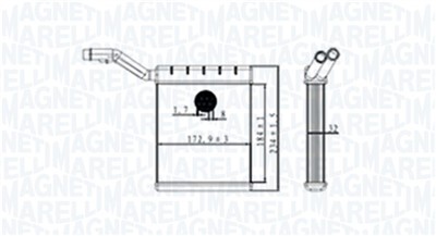 MAGNETI MARELLI 350218480000 Číslo výrobce: BR480. EAN: 8050947023930.