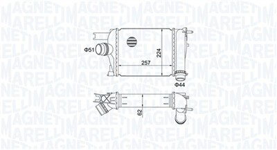 MAGNETI MARELLI 351319205170 Číslo výrobce: MST517. EAN: 8050947053456.