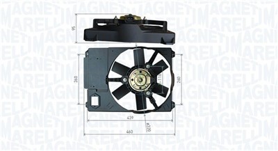 MAGNETI MARELLI 069422800010 Číslo výrobce: MTC800AX. EAN: 8001063940083.