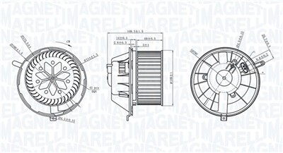 MAGNETI MARELLI 069412229010 Číslo výrobce: MTE229AX. EAN: 8050947052206.