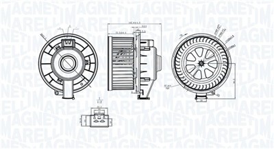 MAGNETI MARELLI 069412253010 Číslo výrobce: MTE253AX. EAN: 8050947021776.