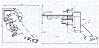 MAGNETI MARELLI 351516000006 Číslo výrobce: OP0006. EAN: 8050947105957.