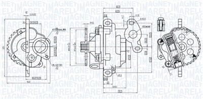 MAGNETI MARELLI 351516000011 Číslo výrobce: OP0011. EAN: 8050947050370.