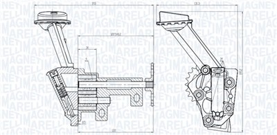 MAGNETI MARELLI 351516000018 Číslo výrobce: OP0018. EAN: 8050947107661.