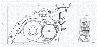 MAGNETI MARELLI 351516000031 Číslo výrobce: OP0031. EAN: 8050947214444.
