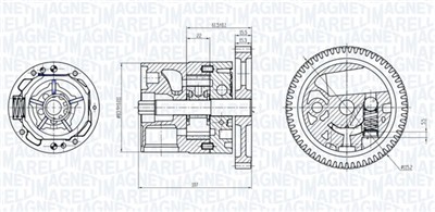 MAGNETI MARELLI 351516000038 Číslo výrobce: OP0038. EAN: 8050947214604.