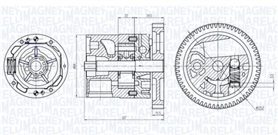 MAGNETI MARELLI 351516000040 Číslo výrobce: OP0040. EAN: 8050947106954.