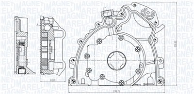 MAGNETI MARELLI 351516000042 Číslo výrobce: OP0042. EAN: 8050947107128.