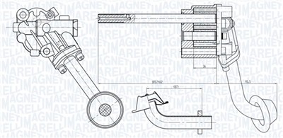 MAGNETI MARELLI 351516000065 Číslo výrobce: OP0065. EAN: 8050947106169.
