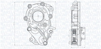 MAGNETI MARELLI 351516000106 Číslo výrobce: OP0106. EAN: 8050947169959.