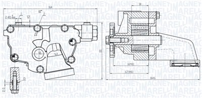 MAGNETI MARELLI 351516000149 Číslo výrobce: OP0149. EAN: 8050947122114.