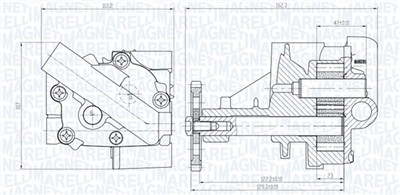 MAGNETI MARELLI 351516000151 Číslo výrobce: OP0151. EAN: 8050947168846.