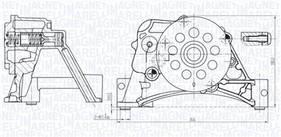 MAGNETI MARELLI 351516000152 Číslo výrobce: OP0152. EAN: 8050947220520.