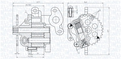 MAGNETI MARELLI 351516000160 Číslo výrobce: OP0160. EAN: 8050947221985.