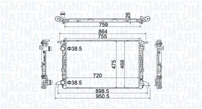 MAGNETI MARELLI 350213208900 Číslo výrobce: BM2089. EAN: 8050947036602.
