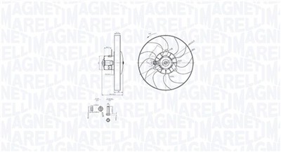 MAGNETI MARELLI 069422868010 Číslo výrobce: MTC868AX. EAN: 8050947164152.