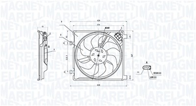 MAGNETI MARELLI 069422896010 Číslo výrobce: MTC896AX.