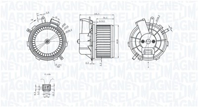 MAGNETI MARELLI 069412236010 Číslo výrobce: MTE236AX. EAN: 8050947021547.