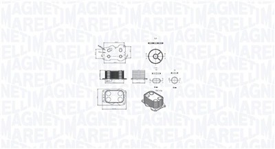 MAGNETI MARELLI 350300000900 Číslo výrobce: RO0009. EAN: 8050947162530.
