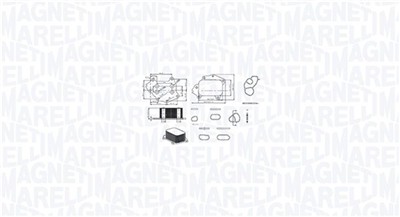 MAGNETI MARELLI 350300002700 Číslo výrobce: RO0027. EAN: 8050947064308.