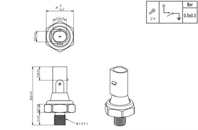 MAGNETI MARELLI 510050010500 Číslo výrobce: SAA105.