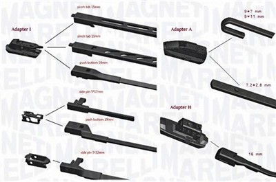 MAGNETI MARELLI 000723061840 Číslo výrobce: WH550A. EAN: 8050947175592.