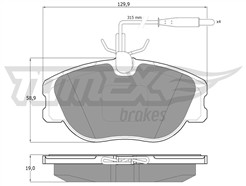 TOMEX Brakes TX 12-442