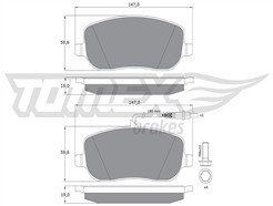 TOMEX Brakes TX 13-34
