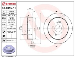 BREMBO 08.D415.11