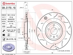 BREMBO 09.C170.1S