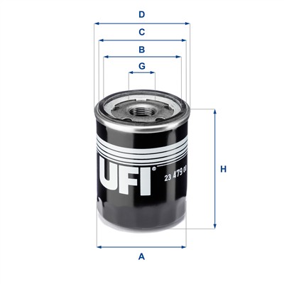 UFI 23.479.00 EAN: 8003453044142.