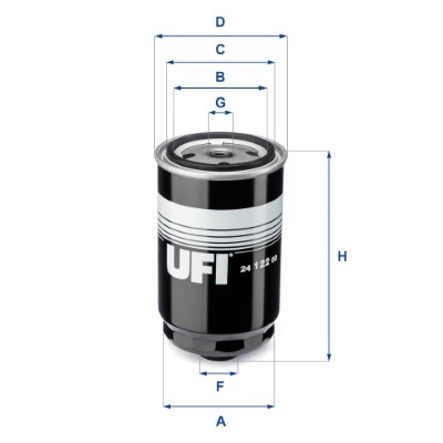 UFI 24.122.00 EAN: 8003453062214.