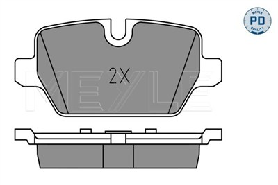 MEYLE 025 236 2316/PD Číslo výrobce: MBP0408PD. EAN: 4040074137741.