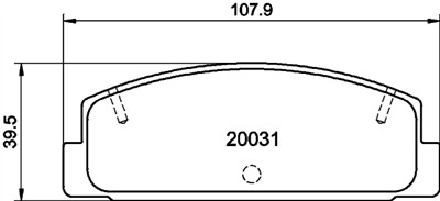 HELLA 8DB 355 016-761 Číslo výrobce: 20031. EAN: 4082300361070.