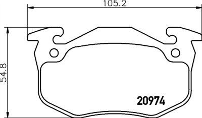 HELLA 8DB 355 018-951 Číslo výrobce: 20973. EAN: 4082300363265.