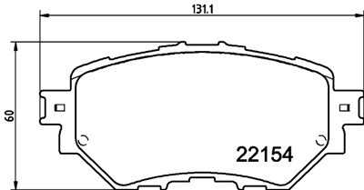 HELLA 8DB 355 032-091 Číslo výrobce: 22154. EAN: 4082300690576.