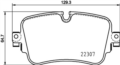 HELLA 8DB 355 025-681 Číslo výrobce: 22307. EAN: 4082300600575.