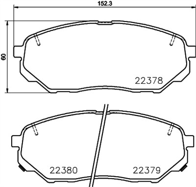 HELLA 8DB 355 024-901 Číslo výrobce: 22378. EAN: 4082300599794.