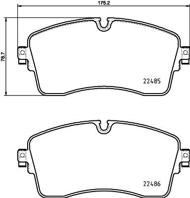 HELLA 8DB 355 039-321 Číslo výrobce: 22485. EAN: 4082300731248.