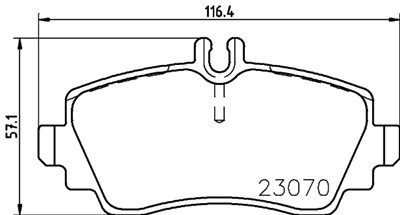 HELLA 8DB 355 018-281 Číslo výrobce: 23070. EAN: 4082300362596.