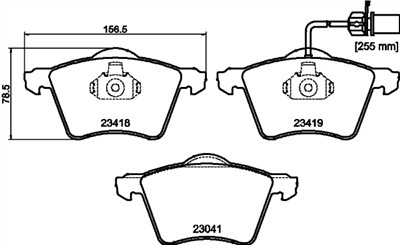 HELLA 8DB 355 010-631 Číslo výrobce: 23034. EAN: 4082300354942.