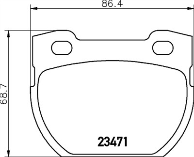 HELLA 8DB 355 019-231 Číslo výrobce: 23471. EAN: 4082300363548.